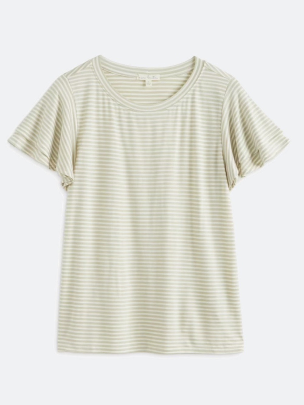 Women's Small Rylan Double Flutter Sleeve Knit Top